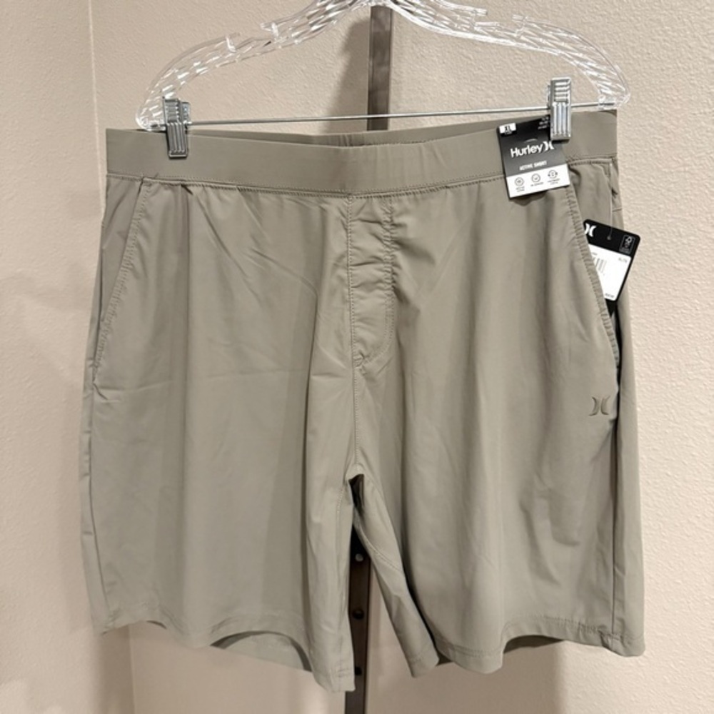 Hurley warp knit active short tonal icon size men’s XL NWT
